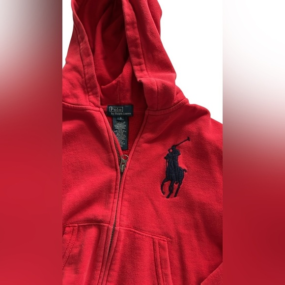 Polo by Ralph Lauren Kids Red Hoodie - Picture 8 of 8
